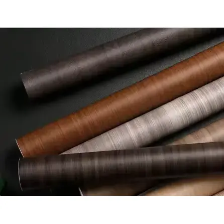 เฟอร์นิเจอร์เฟอร์นิเจอร์ม้วนเนื้อไม้การตกแต่ง PVC ฟิล์ม
