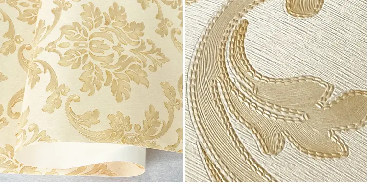 Pvc Home Decoration 3d Wallpaper Film