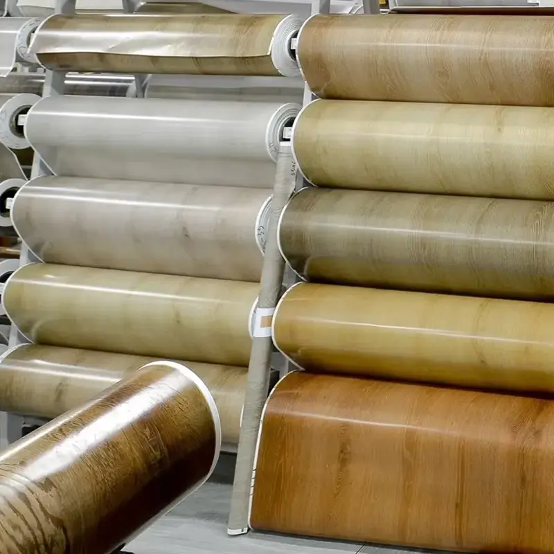 PVC Color Decor Films สำหรับการเคลือบบนพื้น WPC